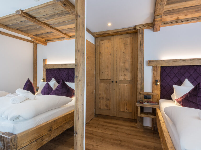 Doppelzimmer Wildried Hotelzimmer Altholz Modern Hotel Bergkristall Montafon