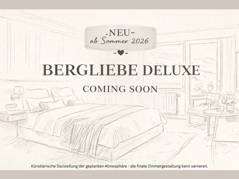 Doppelzimmer Visualisierung Bergliebe Deluxe