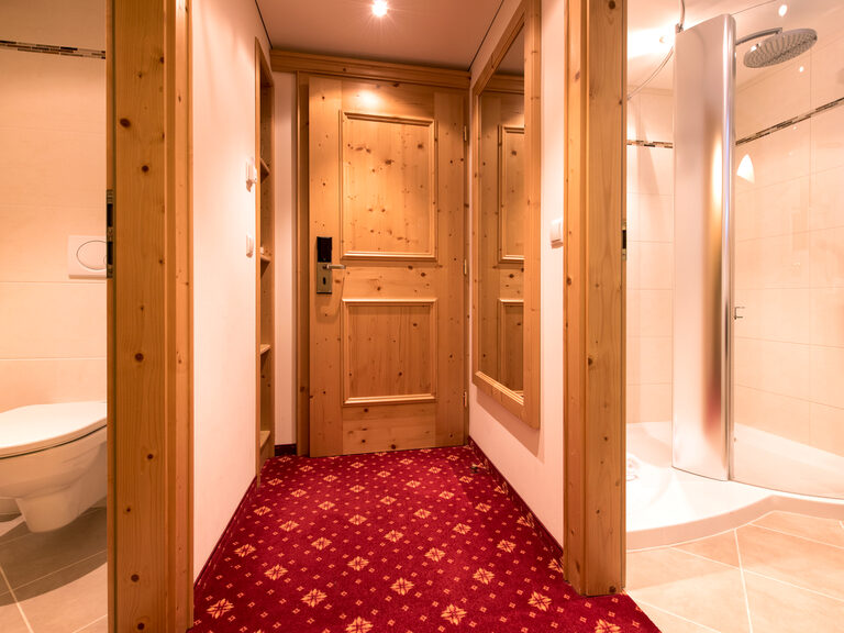 Hotel Bergkristall Doppelzimmer Kristall Panorama Silbertal