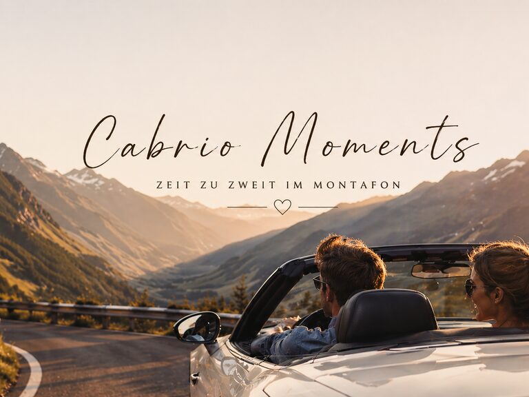 Cabrio Moments Ausflug im Montafon Hotel Bergkristall